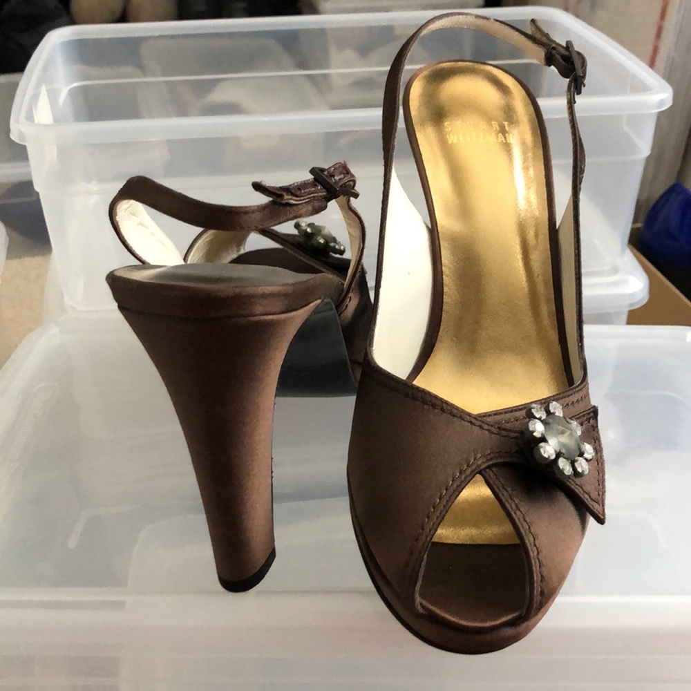 Stewart Weirzman brown high heels